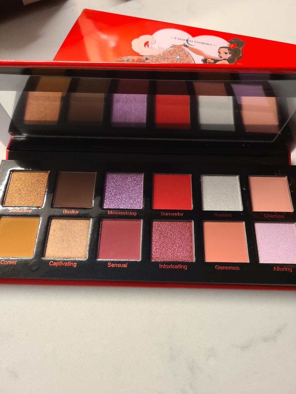 Unearthly Cosmetics Surrender Eyeshadow Palette